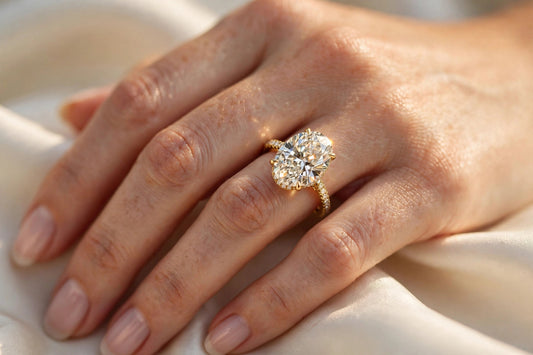 Oval Solitaire Engagement Ring